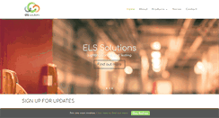 Desktop Screenshot of elssolutions.co.uk